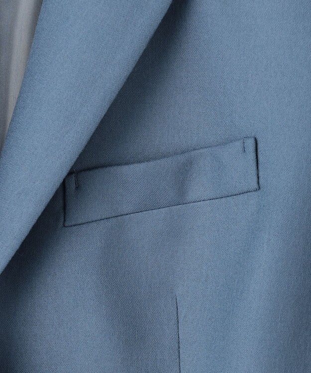 JOSEPH エアリーフランネル　ジャケット Cloudy Blue