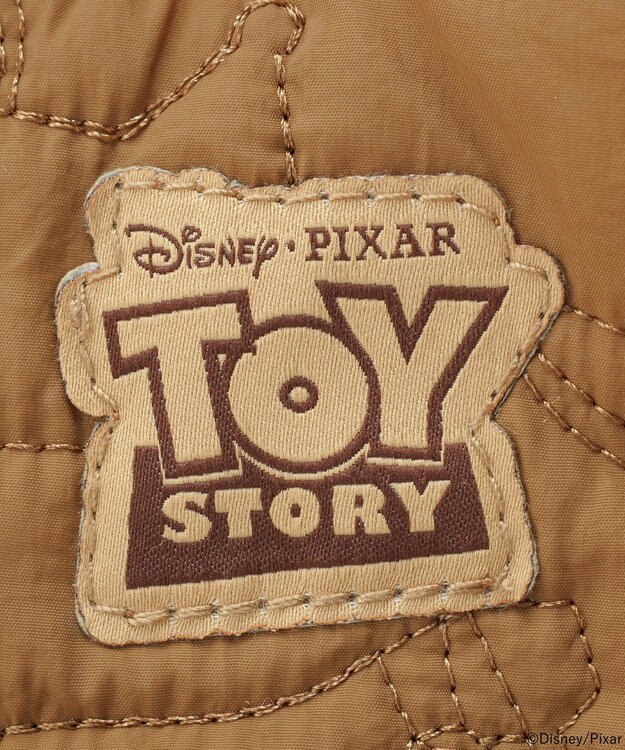 earth music&ecology 【予約】チャーム付キルティングショルダー/TOY STORY ブラウン
