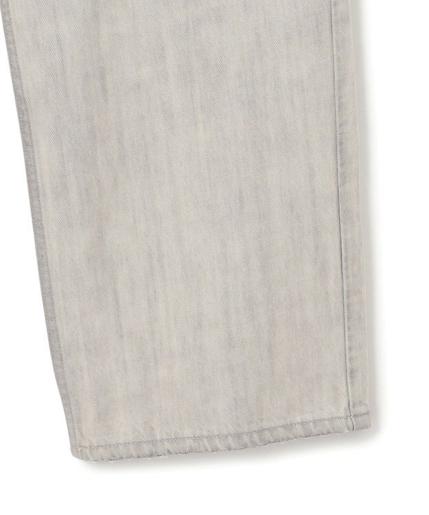 uncrave 【upper hights×uncrave】THE NIECE ストレートデニムパンツ ホワイトスモーク