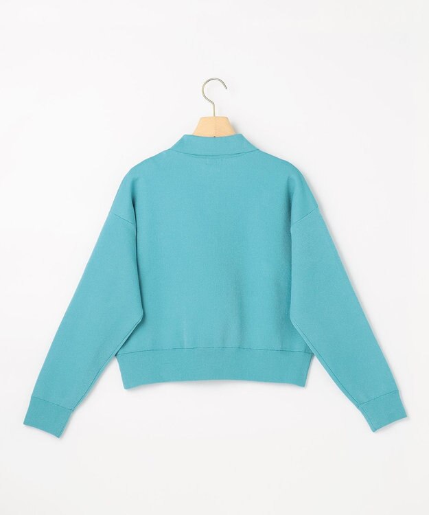 組曲 【先行予約】オーガンスキッパー ニット ターコイズブルー系