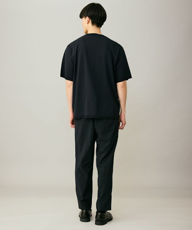 UNFILO MENS アラエルアンチピリングニット クルー ネイビー