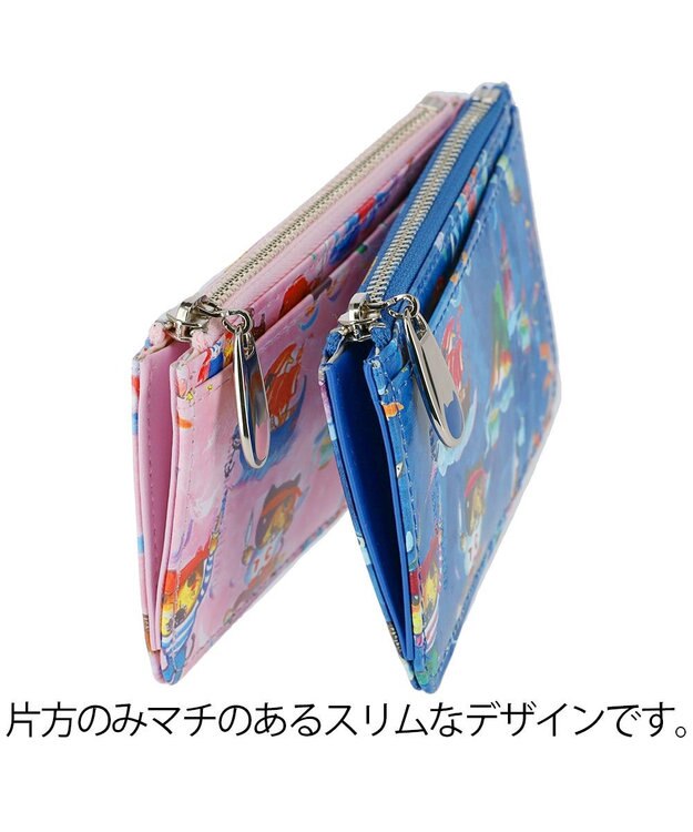 tsumori chisato CARRY ピーターパン フラグメントケース キャッシュレス 財布 ブルー