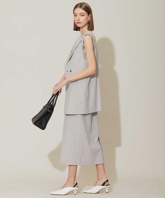 ICB 【接触冷感・UVケア・撥水・洗える】 LooseWeave ノーカラージレ トープ系