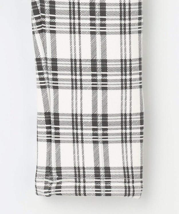 組曲 KIDS 【80-100㎝】シャギーチェック パンツ グレー系5