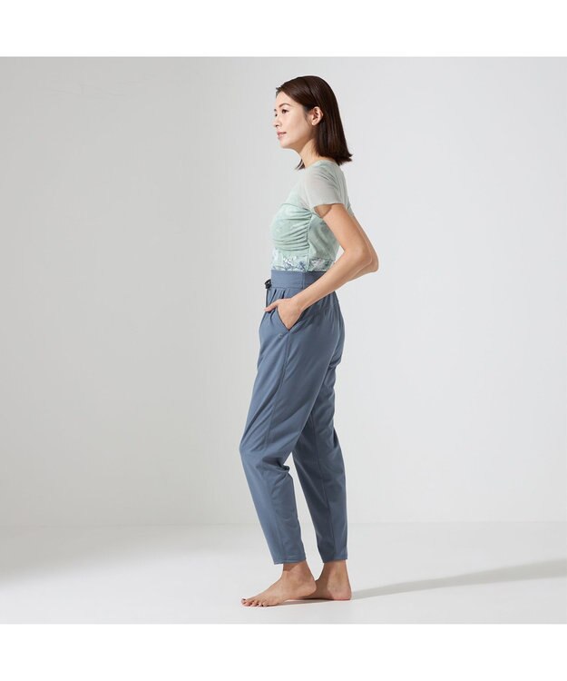 Chacott Chacott BALANCE　イージーパンツ【C BASIC】 アイアンブルー杢