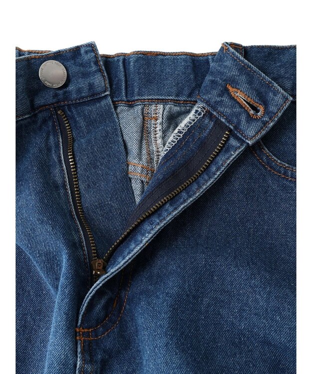 Green Parks Ａラインデニムスカート Indigo