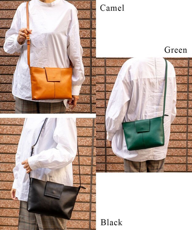 tsumori chisato CARRY ダンプティ ショルダーバッグ キャメル