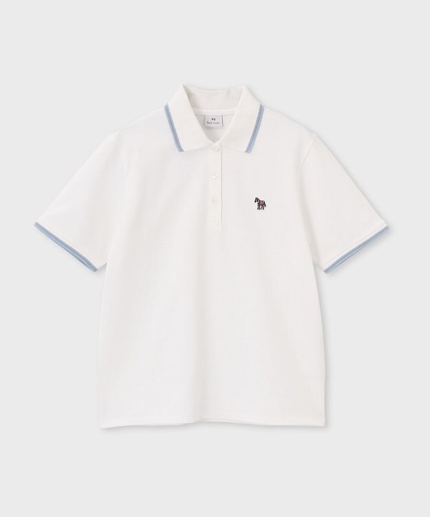 Paul Smith  ゼブラ ティップライン ポロシャツ オフホワイト