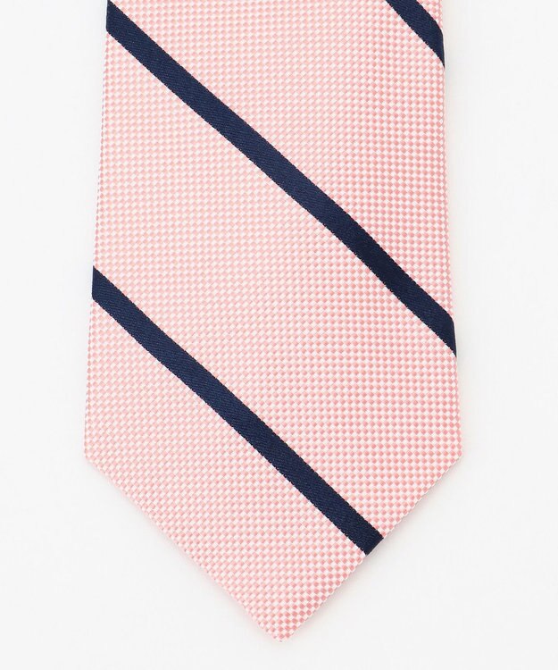 J.PRESS MEN 【GEOMETRIC JACQUARD COLLECTION】ジオメトリックジャガード ネクタイ ピンク系1