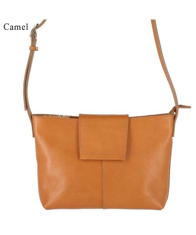 tsumori chisato CARRY ダンプティ ショルダーバッグ キャメル