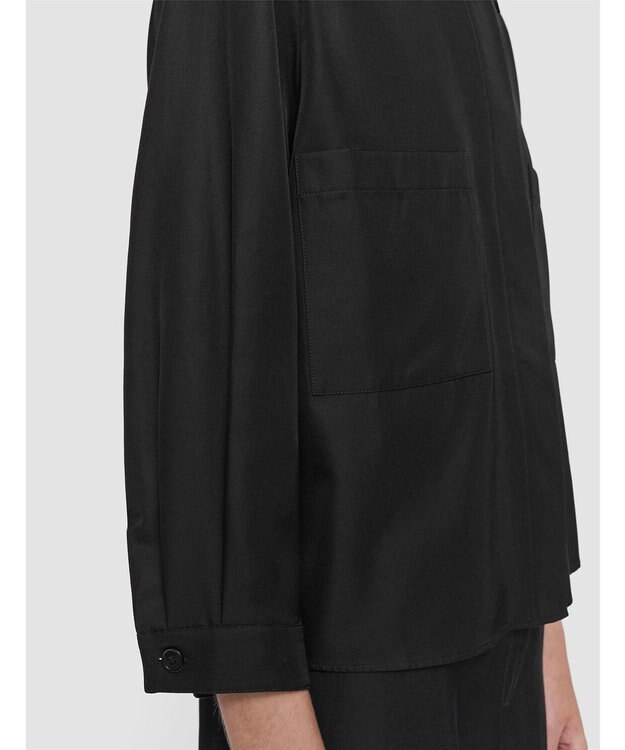 JOSEPH ソフトコットンシルク　シャツ Black