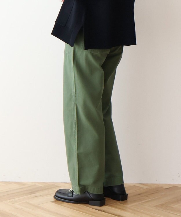 AMERICAN HOLIC 綿スラブベイカーパンツ Khaki