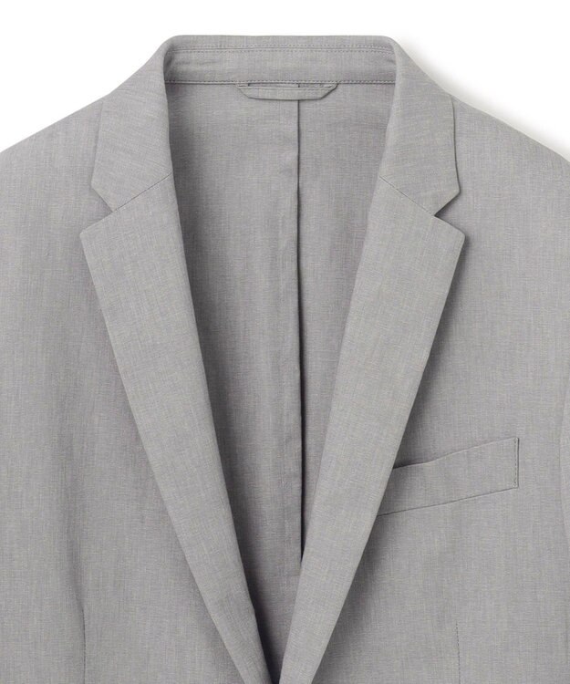 JOSEPH HOMME リネンシャンブレーストレッチ　ジャケット ライトグレー系