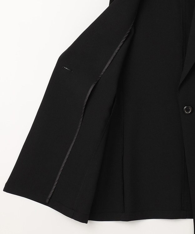 ANY SIS 【洗える】テーラード ジレ ブラック