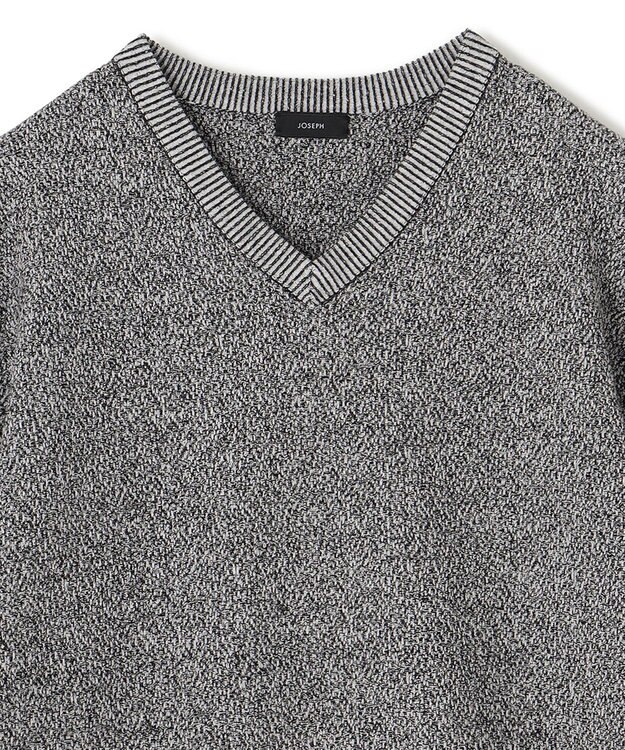 JOSEPH HOMME ライトアムンゼン　Ｖネックニット ライトグレー系