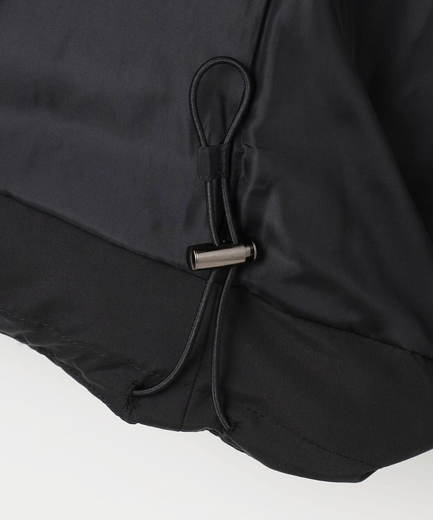 J.PRESS LADIES S 【洗える】タフタダウン ショート丈 コート ブラック系