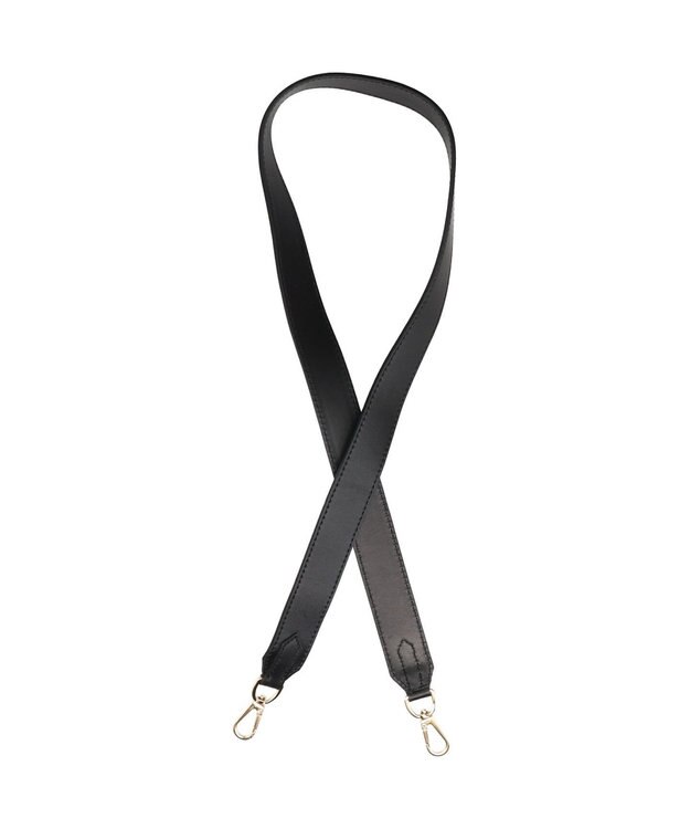 INTER-CHAUSSURES 【Christian Villa】レザーコンビトライアングルミニバッグ ブラックコンビ