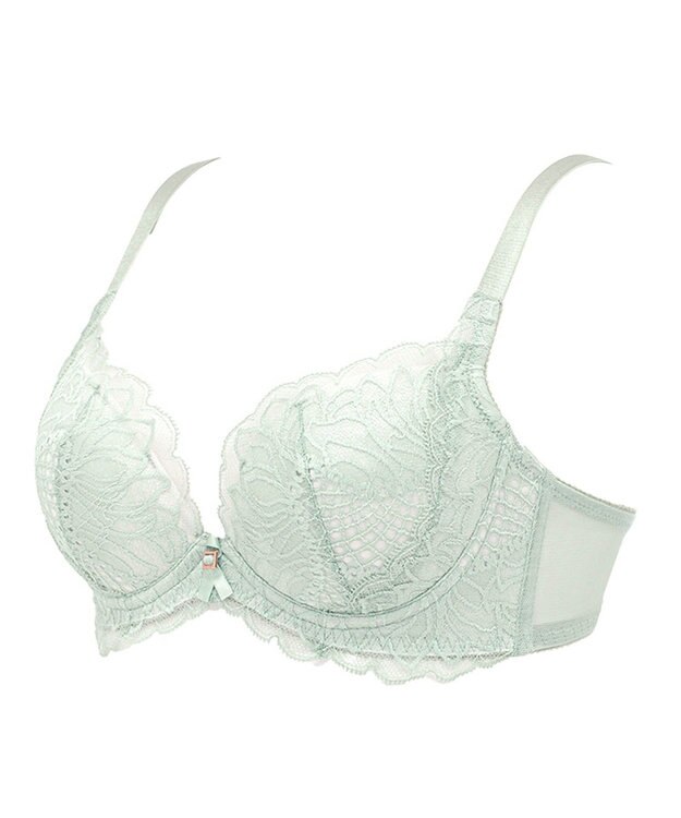 BRADELIS New York 【BRADELIS New York / 育乳ブラ・STEP2 寄せる】　ナオミステップ2ブラ22A1 ライトグリーン