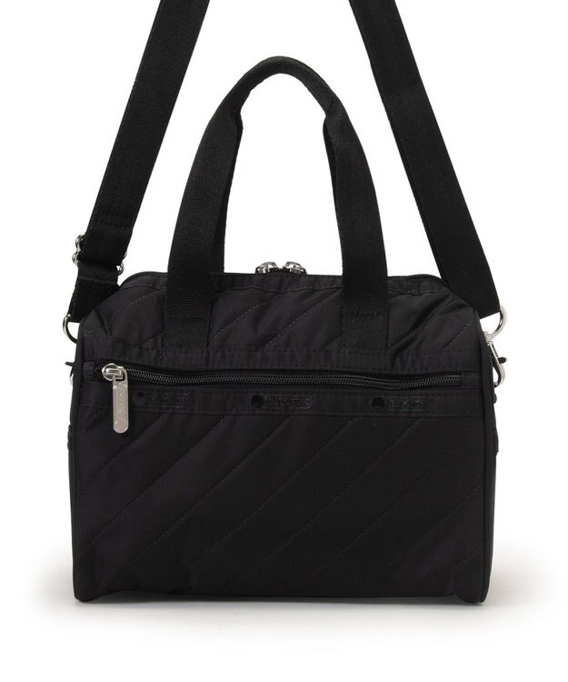 LeSportsac EVERYDAY SM SATCHEL/ラインデボスブラック ラインデボスブラック