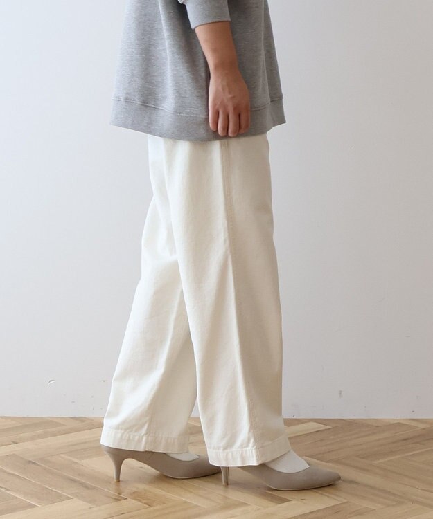 AMERICAN HOLIC 綿スラブベイカーパンツ Khaki