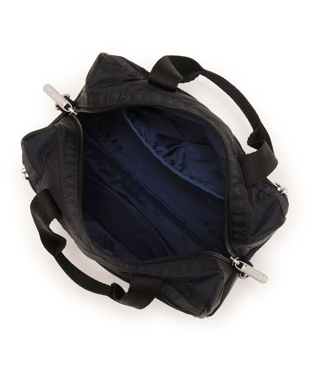 LeSportsac EVERYDAY SM SATCHEL/ラインデボスブラック ラインデボスブラック