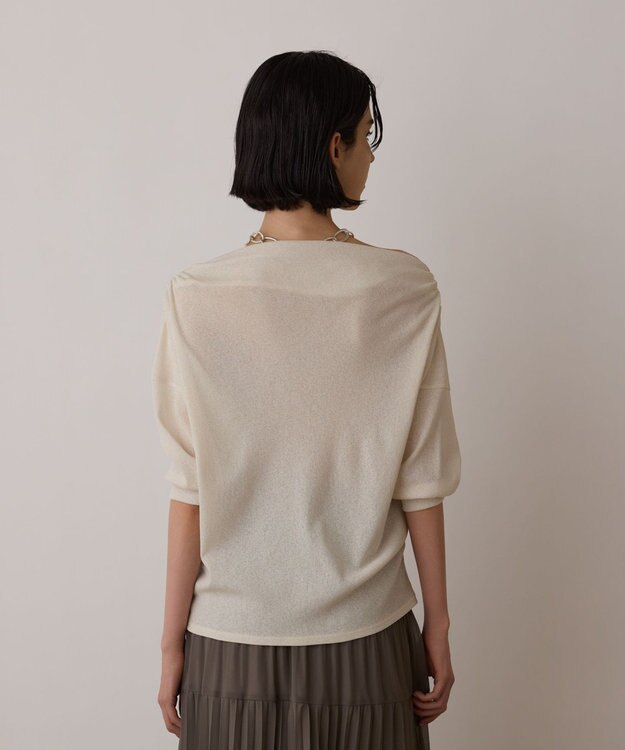 GRACE CONTINENTAL ドレープカットトップ キナリ