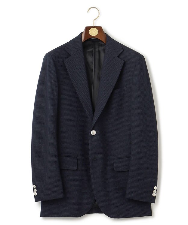 J.PRESS MEN 【アクティブビジネスマン必見】ファンクショナルジャージーブレザー ネイビー系