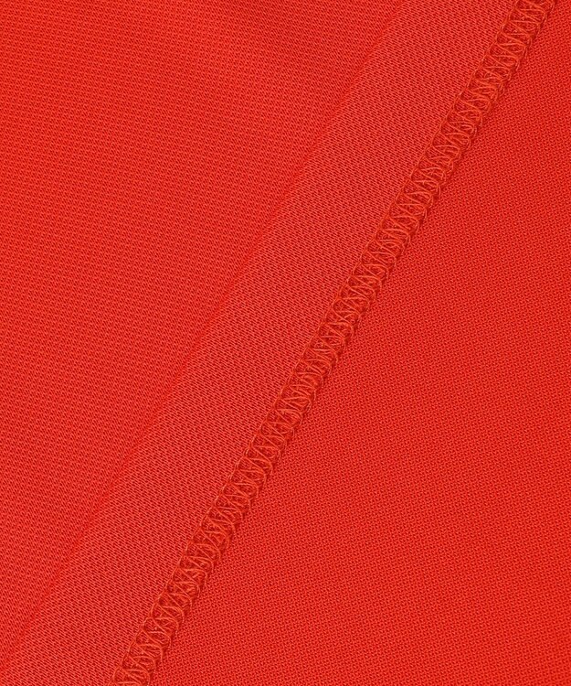 23区GOLF 盛夏対応のマルチ機能【接触冷感・UVケア・吸水速乾】【WOMEN】 カノコシャツ オレンジ系