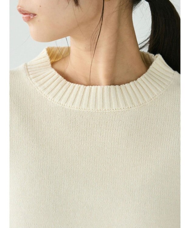 CRAFT STANDARD BOUTIQUE ガンジーニットプルオーバー Ivory