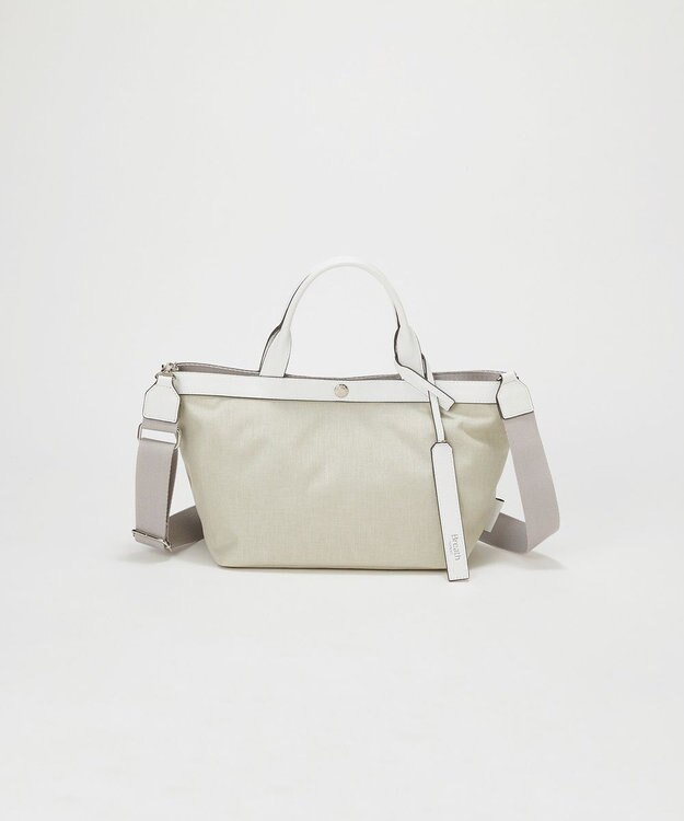 TOPKAPI 【Breath TOPKAPI】FLOAT フロート ナイロン ミニ トートバッグ　軽量 / 撥水 ホワイト