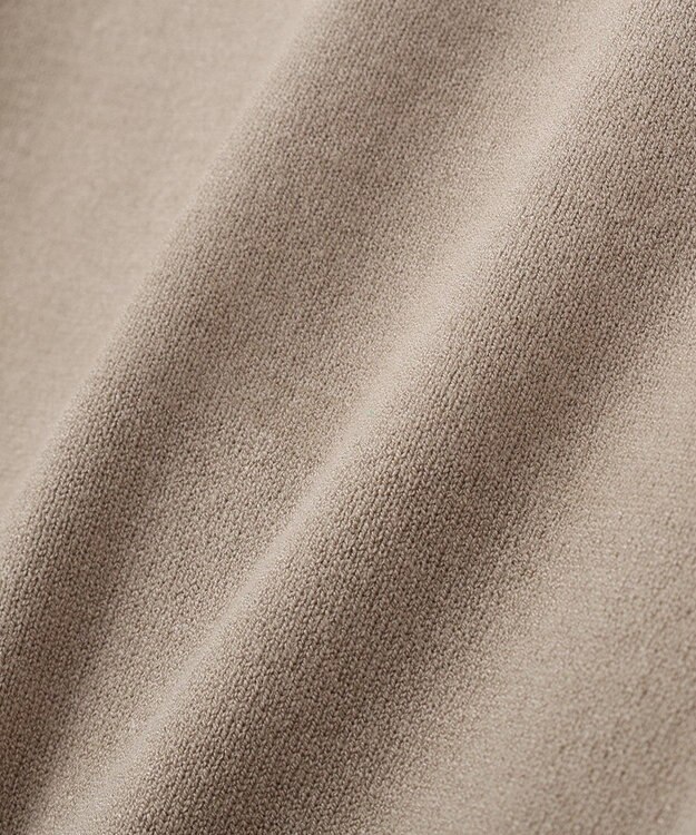 YECCA VECCA 2way袖リボンカーディガン Gray Beige