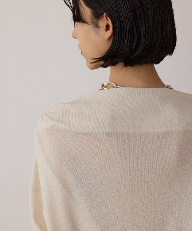 GRACE CONTINENTAL ドレープカットトップ キナリ