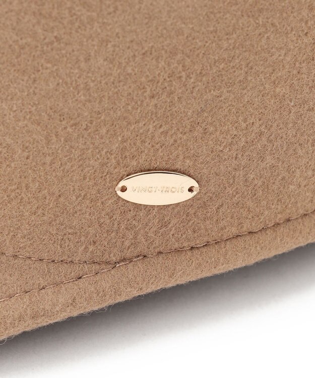 23区 【見上愛さん着用】フェルト キャップ キャメル系