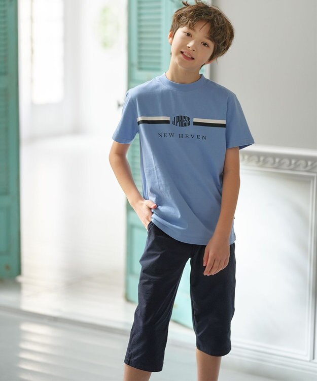 J.PRESS KIDS 【110-130㎝】七分丈ネイビー パンツ ネイビー系