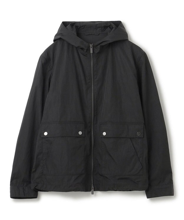JOSEPH HOMME 【LEON 掲載】ブライトナイロンシャンブレー　スプリングブルゾン ブラック系
