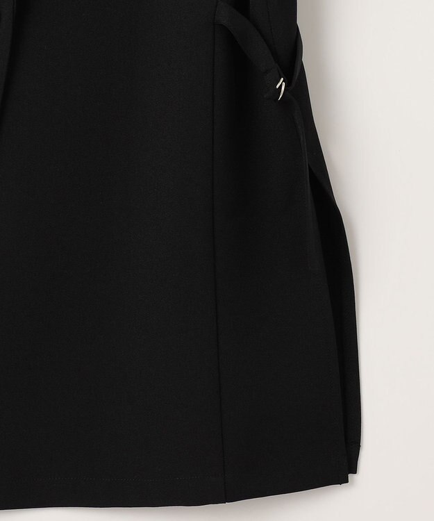 ANY SIS 【洗える】テーラード ジレ ブラック