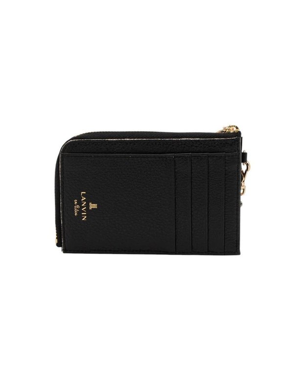 LANVIN en Bleu メラニー キーリング付きマルチケース ブラック