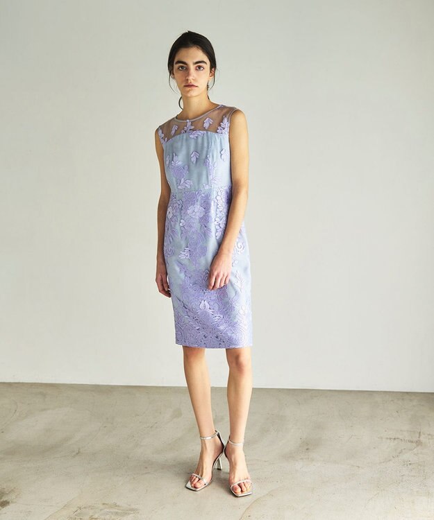 GRACE CONTINENTAL 【オンライン限定ドレス】Eve ラベンダー