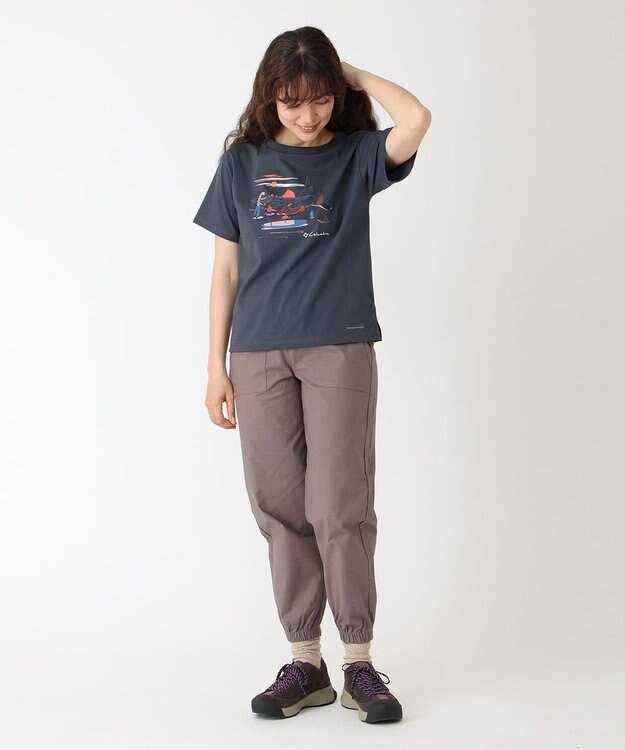 Columbia Columbia/ ウィメンズレイクトゥーアベニューショートスリーブTシャツ /コロンビア Shark