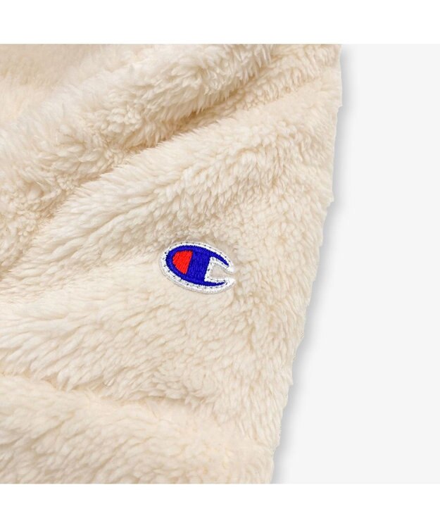 林八百吉商店 Champion  ボアボタンフーディー アイボリー