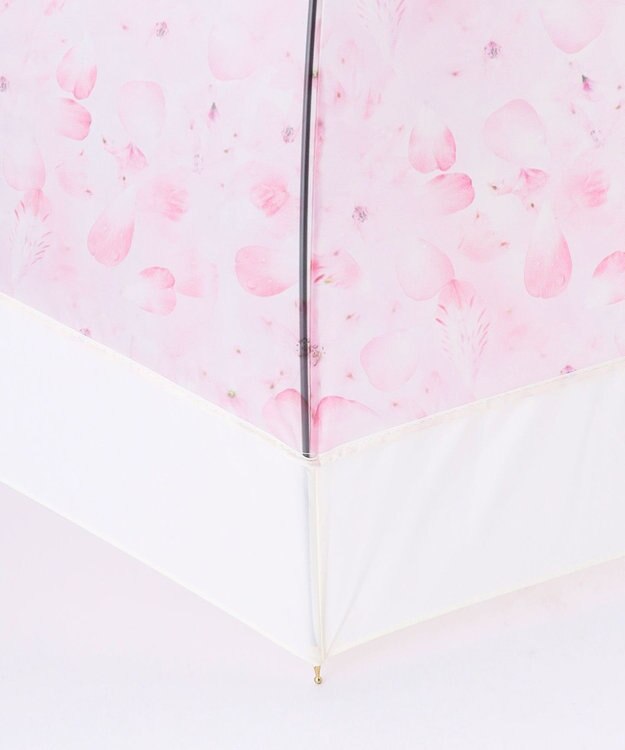 ANY SIS 【WEB・一部店舗限定】切り継ぎフラワー アンブレラ ピンク