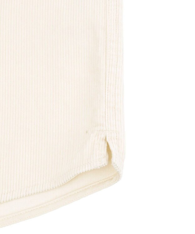 AMERICAN HOLIC コーデュロイCPOシャツジャケット Ivory