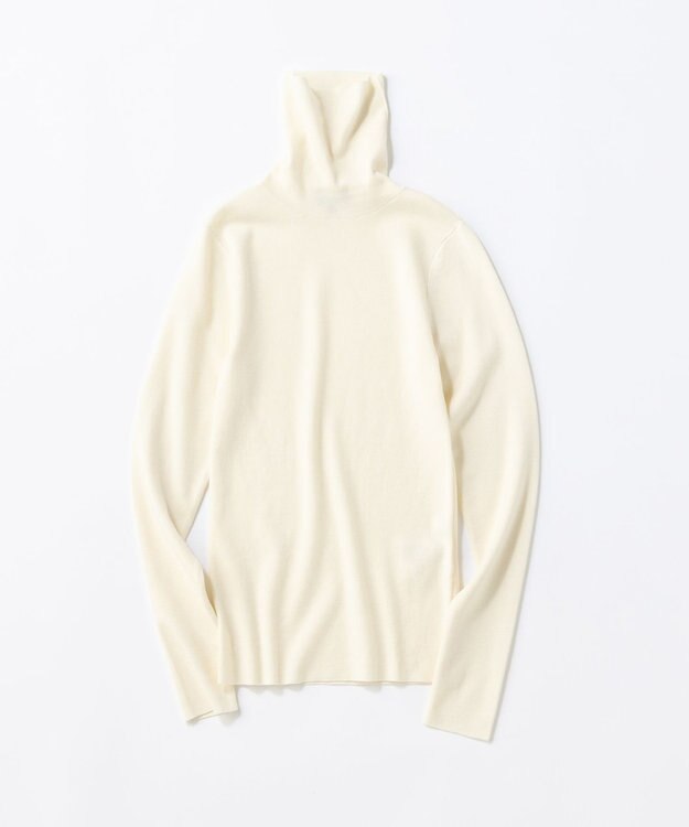 JOSEPH 【洗える】テンセルストレッチ　ハイネックニット Ivory