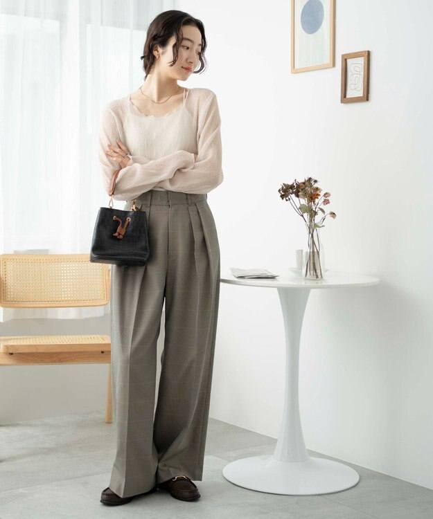 WEGO シアープリーツメロウロンT ホワイトその他