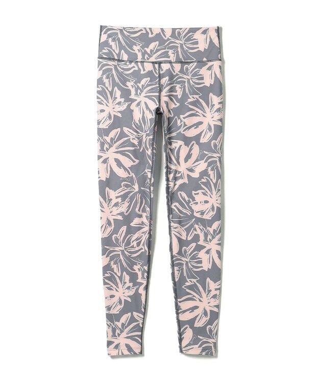 Chacott Chacott BALANCE Playful フラワーレギンス グレープリント