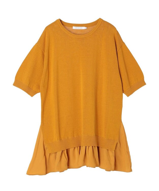 AMERICAN HOLIC レイヤードプルオーバー Mustard