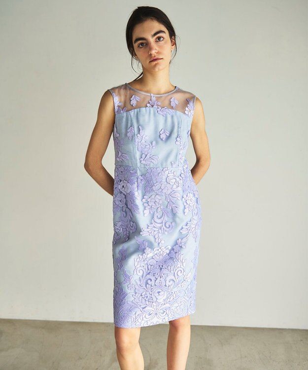 GRACE CONTINENTAL 【オンライン限定ドレス】Eve ラベンダー