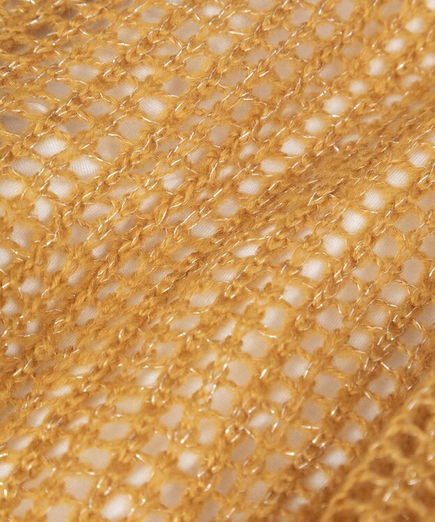 Green Parks ＳＥＴ２点２ｗａｙシャーリングニット＋インナー Orange