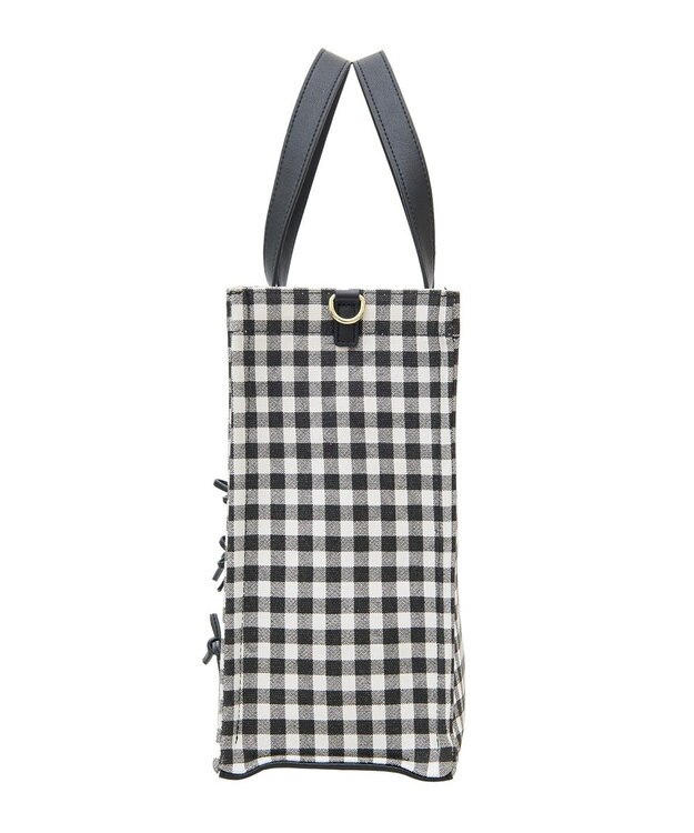 Maison de FLEUR ナローリボンスクエアバッグ Gingham Check