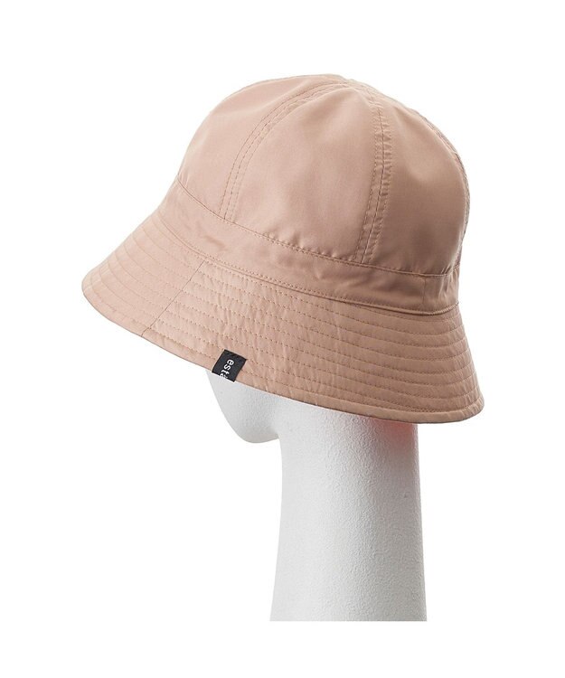 MOONBAT 【洗える】estaa 撥水 丸天バケットハット リバーシブル UV キャメル